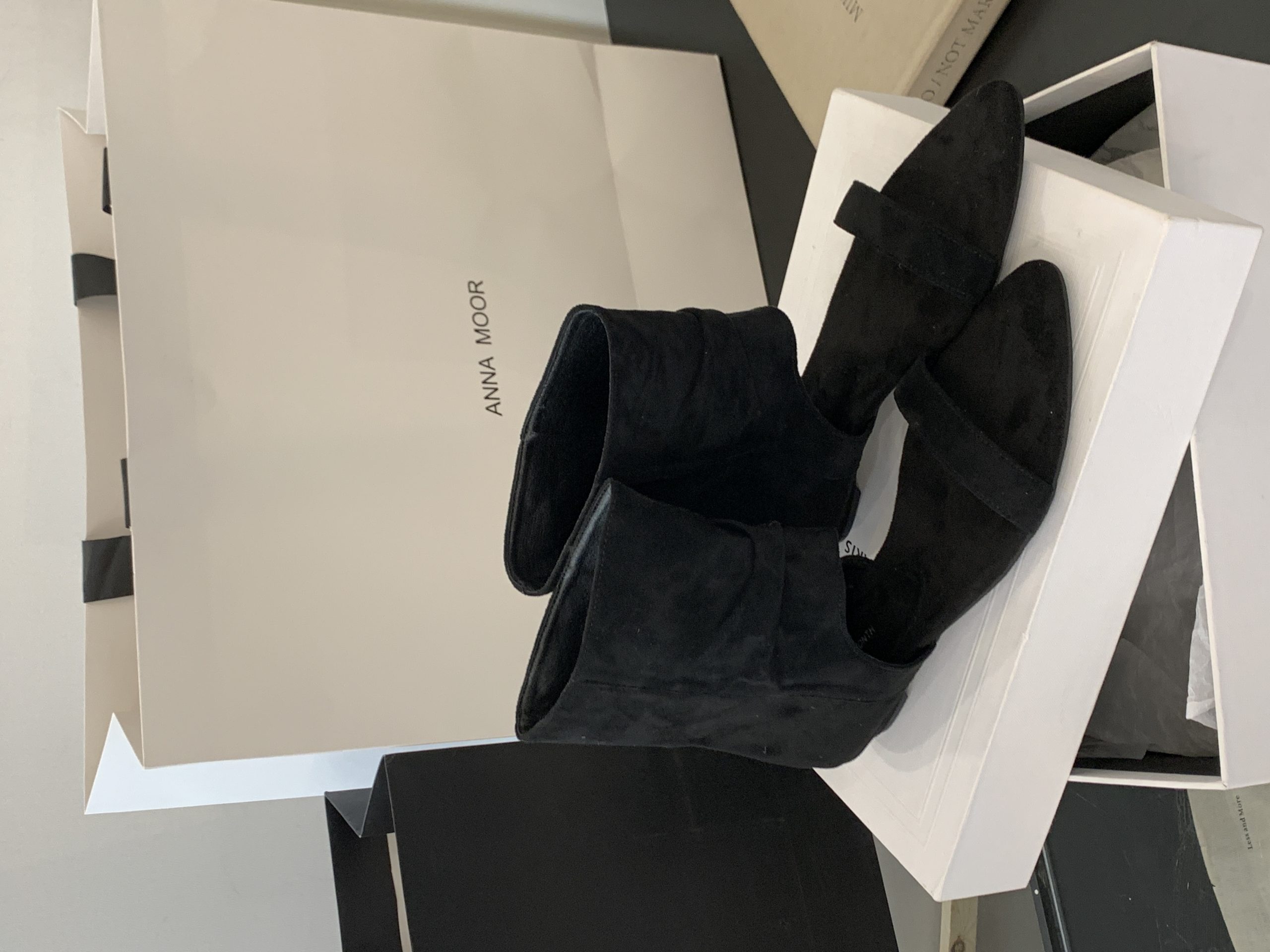 2025 New Retro Buckle Slide Sandals Elegant Low Heel Ankle Boots Roman Shoes - Image 2